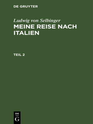 cover image of Ludwig von Selbinger
